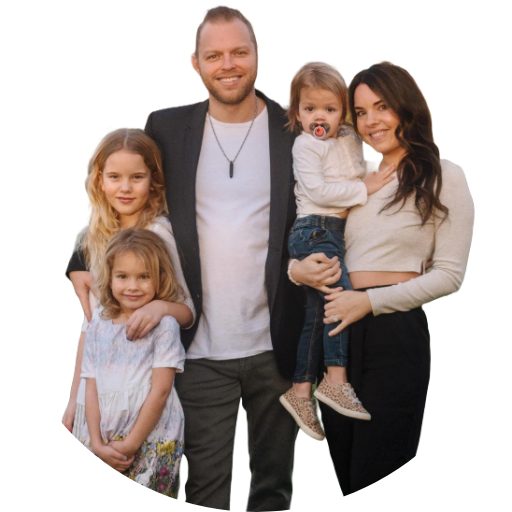 Justin Bermingham and family